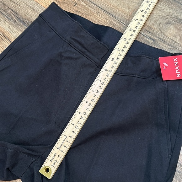 SPANX POLISHED ANKLE SLIM PANT SIZE SMALL WOMEN BLACK NEW - Picture 9 of 11